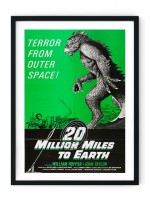 20 Million Miles To Earth Retro Film Poser